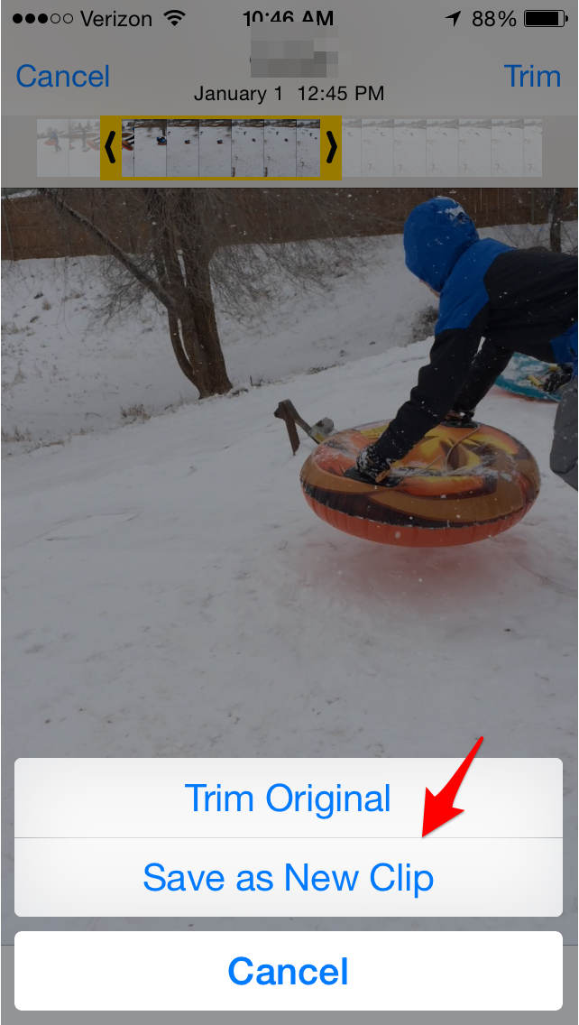 Tip of the Day How to Trim a Video in Photos