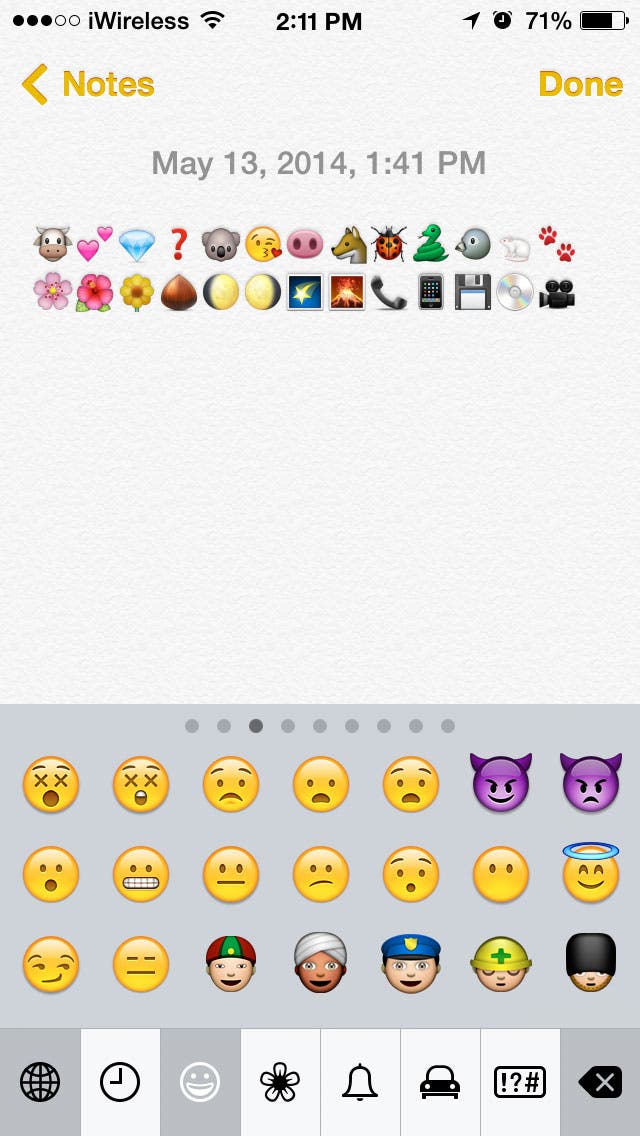 Tip of the Day: Find Out What Those Emojis Are Called | iPhoneLife.com