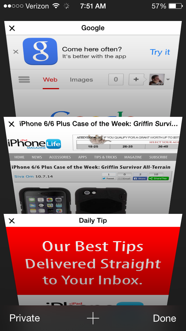 Tip of the Day: Recover Safari Tabs You Accidentally Closed