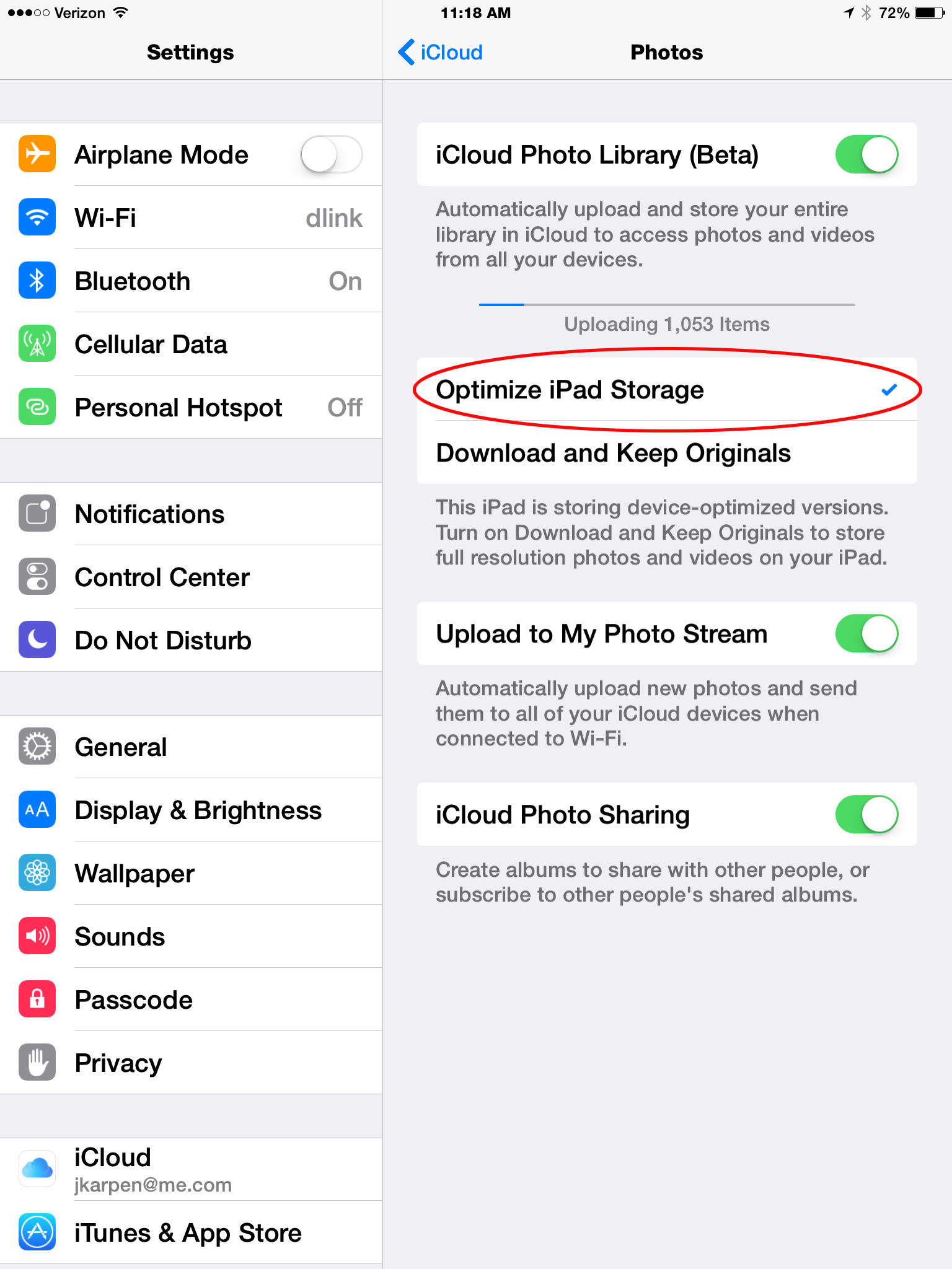 Tip of the Day: Save Storage by Turning on iCloud Photo Library ...