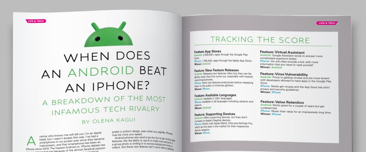 When Does an Android Beat an iPhone? A Breakdown of the Most Infamous Tech Rivalry