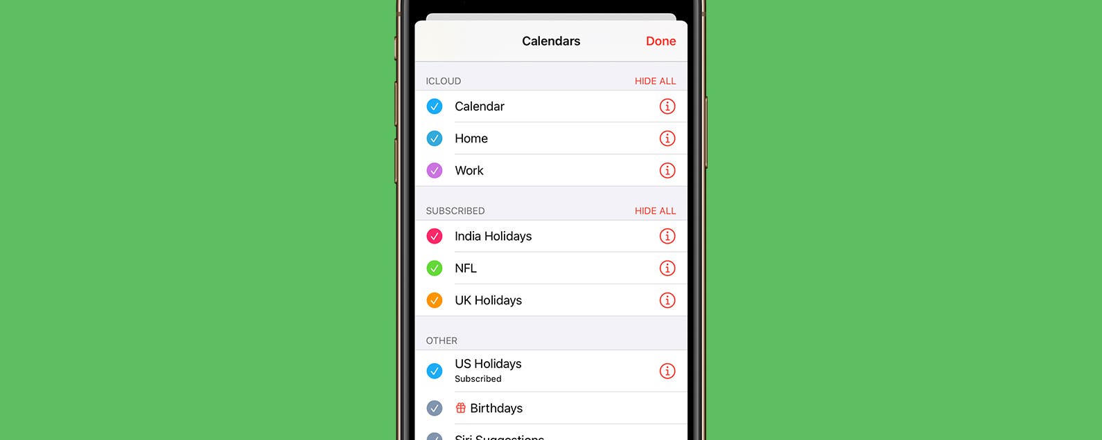How to Add, Delete & Sync Calendar Subscriptions