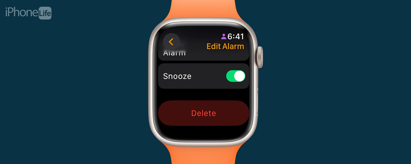 How to delete discount things on apple watch