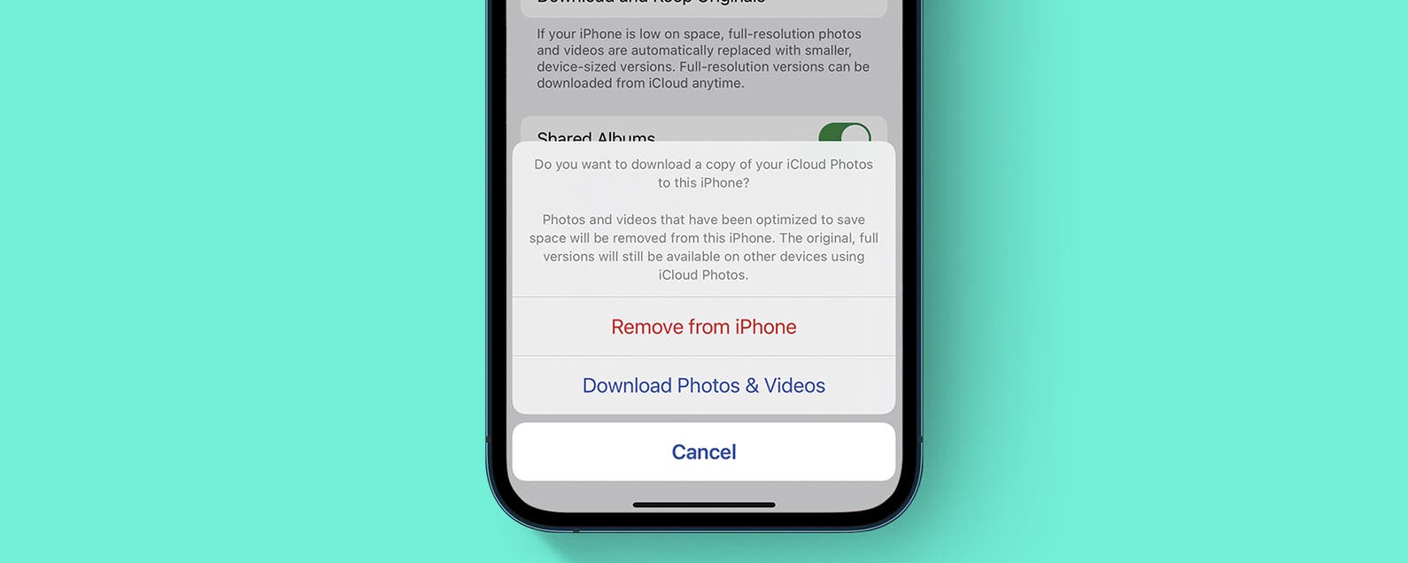 How To Delete Photos From IPhone But Not ICloud Photo Library 2022 