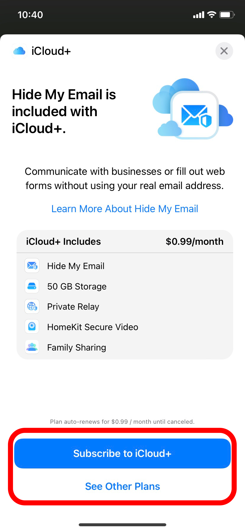 Apple Support on X: 😊 Give your real email to friends and family 🥸 Give  unique, random email aliases to websites and apps Here's how to use Hide My  Email included with