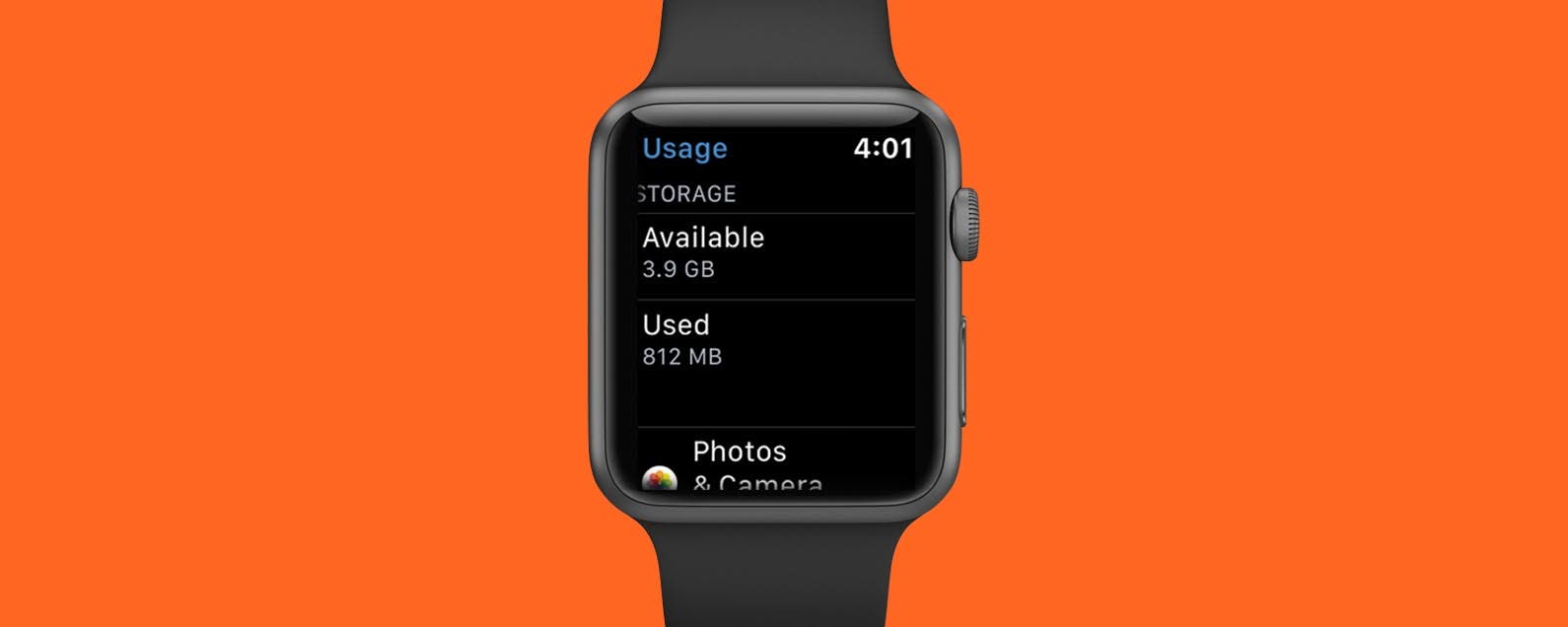 Apple watch 2025 4 storage