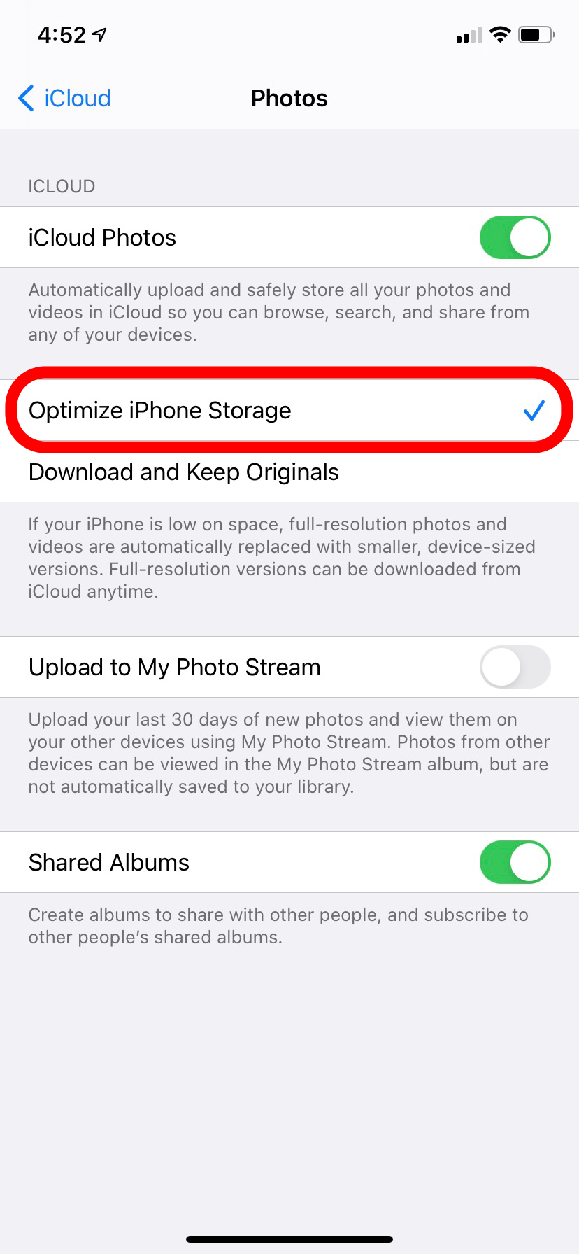 download particular video from icloud
