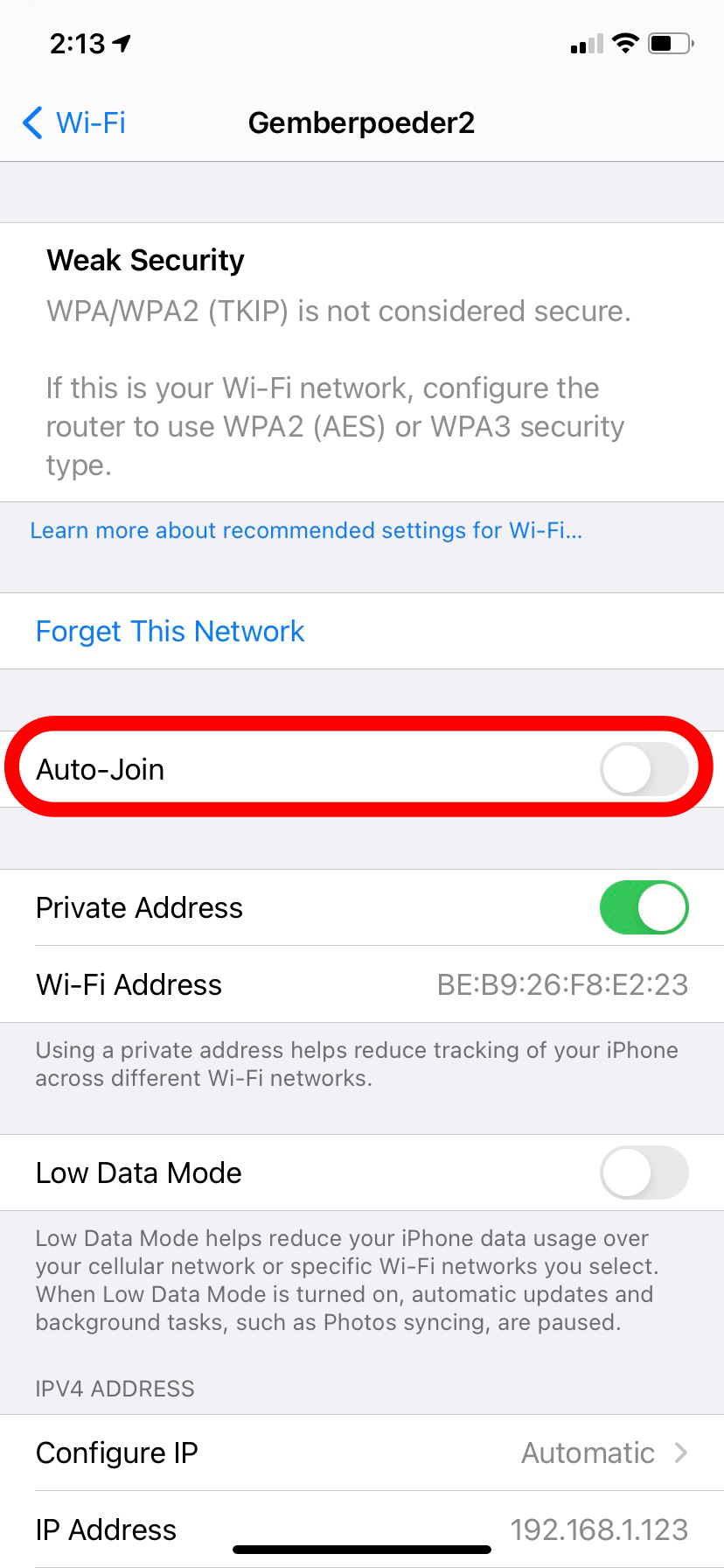 How to Stop Auto-Joining Wi-Fi on the iPhone