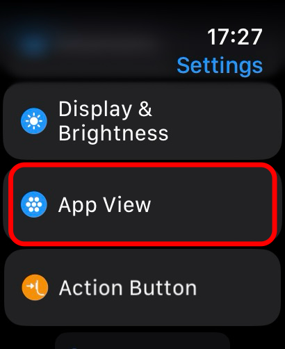 How to change apple watch app display hot sale