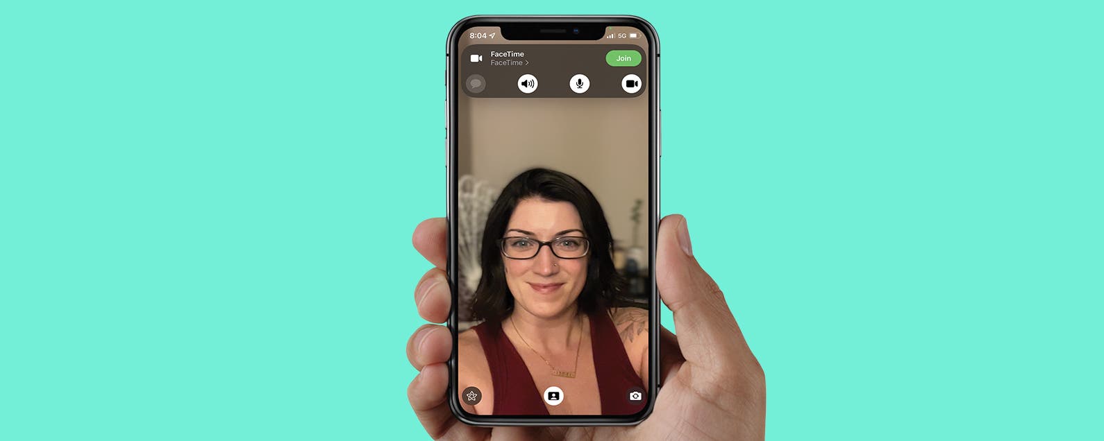 Cách Iphone facetime background blur Trên nền tảng iOS