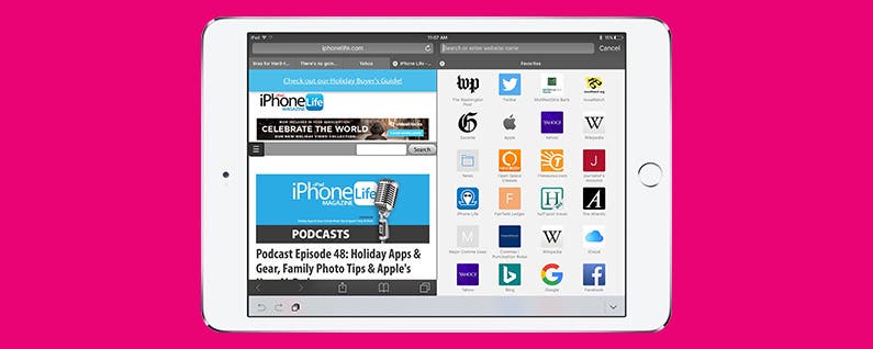 How to Use Split View in Safari on iPad with iOS 10