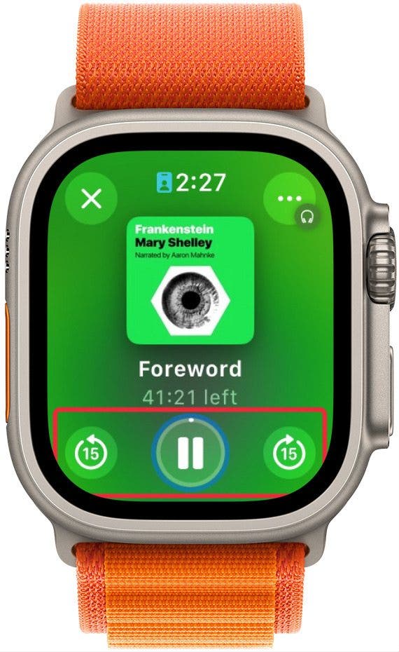 audiobook apple watch