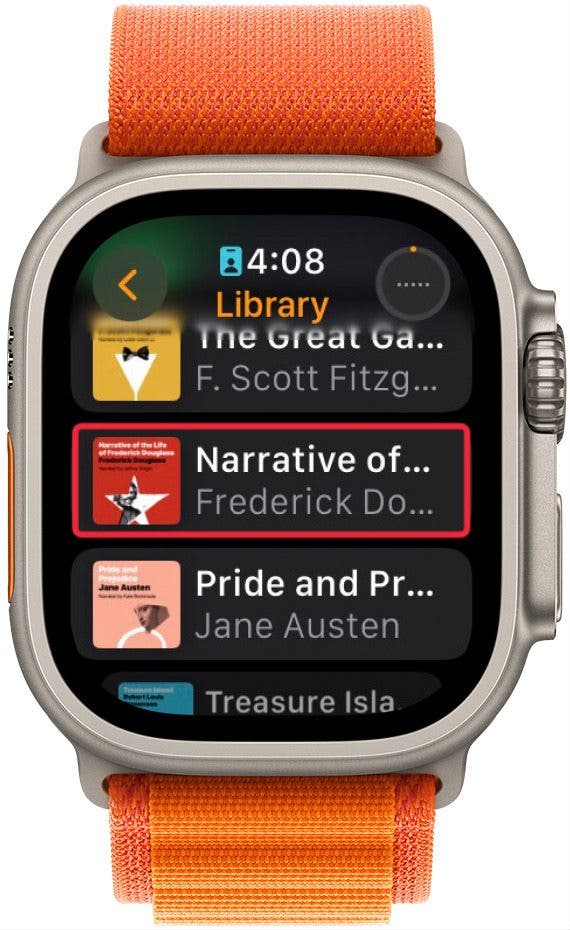 audible apple watch app