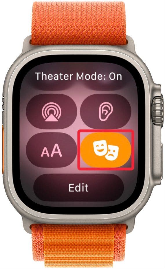 turn off theater mode on apple watch