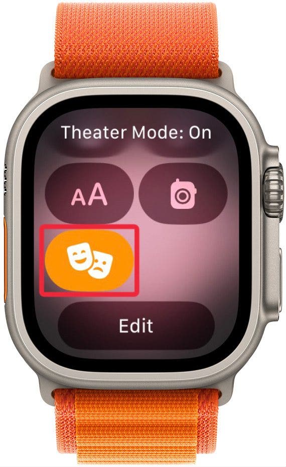 apple watch turn off theater mode