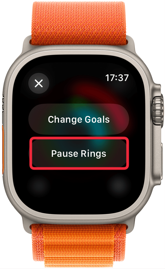 Tap Pause Rings.