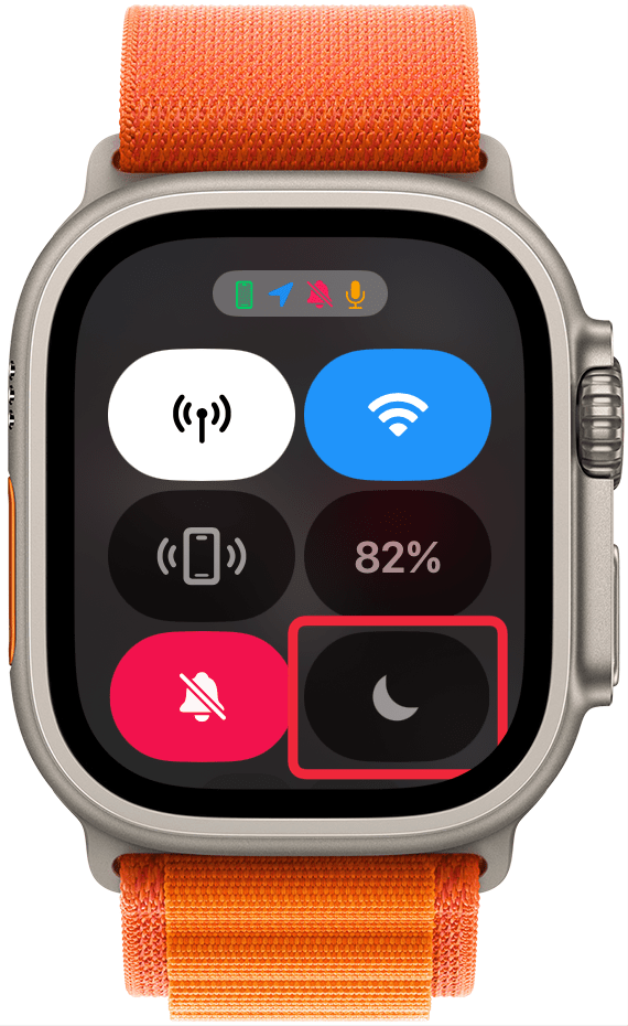 Focus Icon on Apple Watch