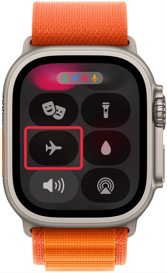 Apple Watch Airplane Mode Icon