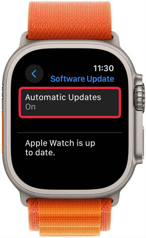 Update Your Apple Watch to the Latest iOS