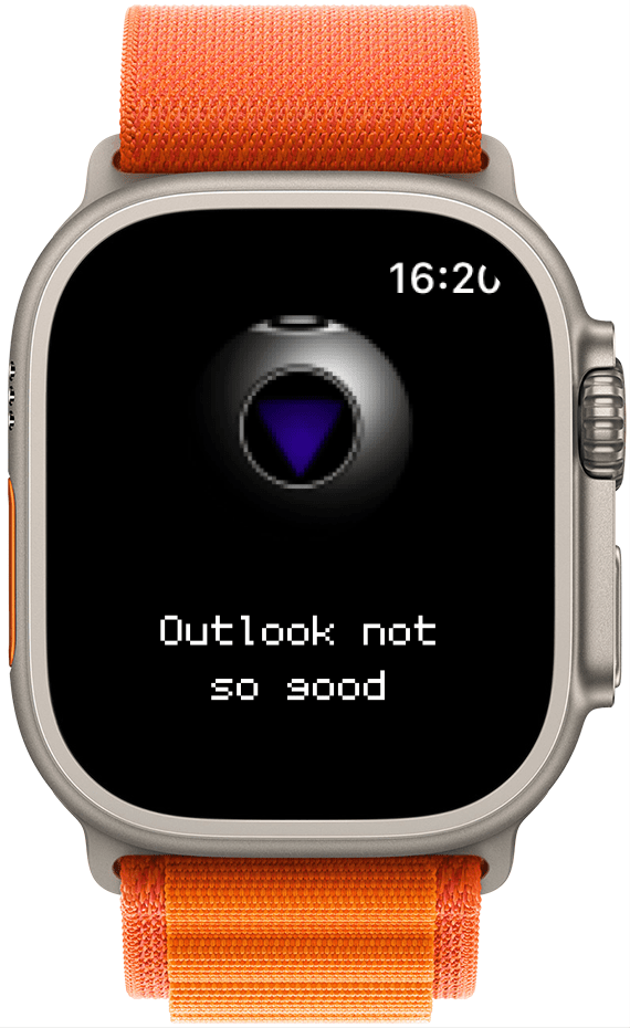 Magic 8 Bit 8 Ball game for Apple Watch