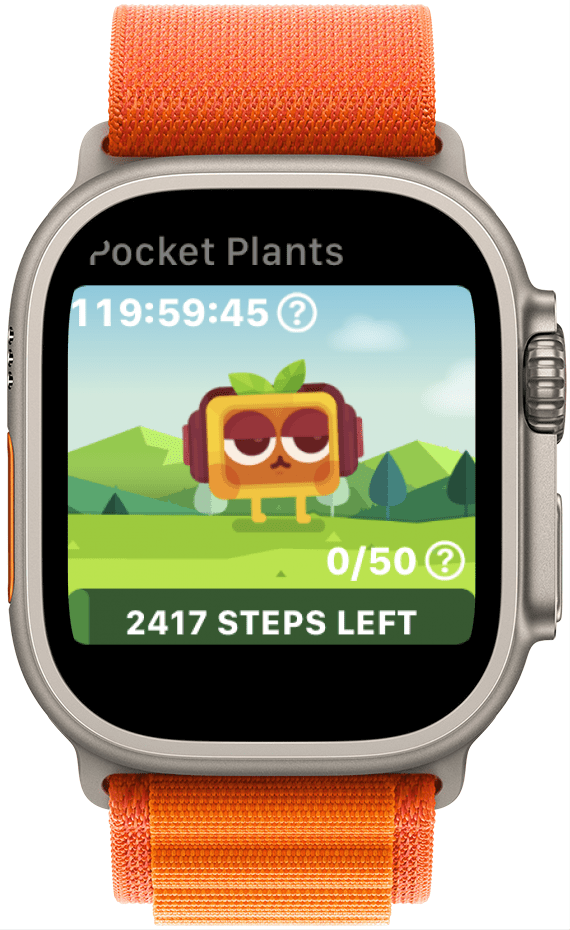 Pocket Plant game for Apple Watch