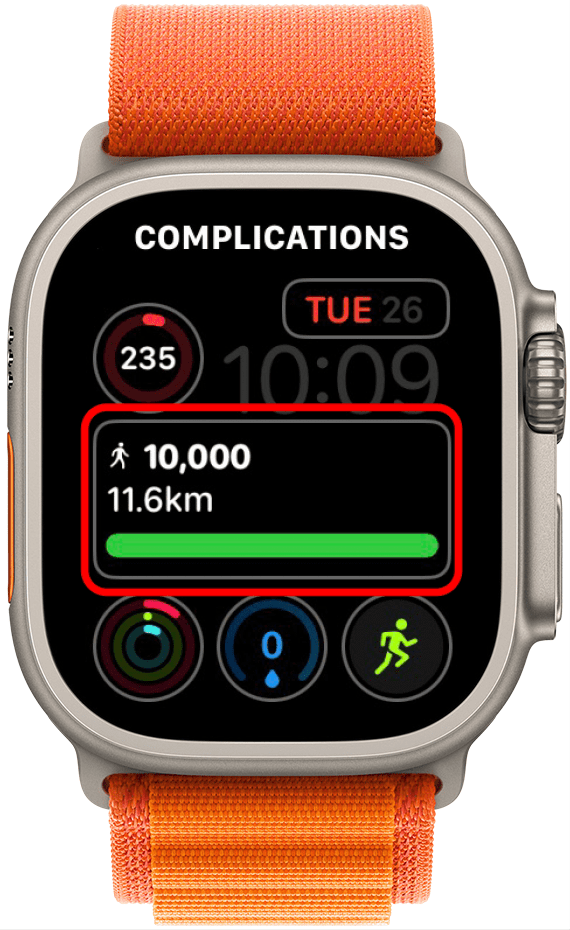 Step counter apple watch face sale