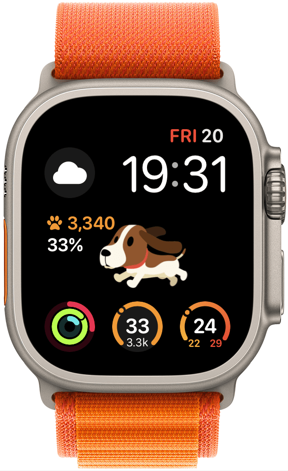 StepDog - Watch Face Dog