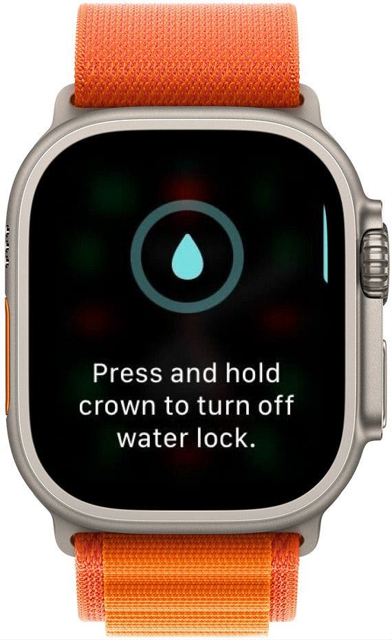 How to turn off the best sale eject water on apple watch