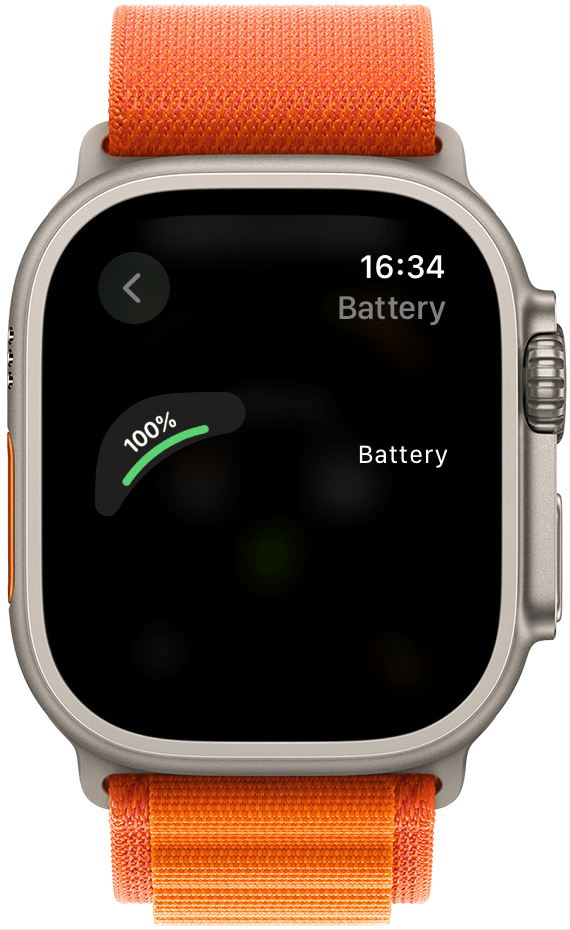 see your Apple Watch battery on your watch face. 