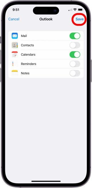 Sync outlook calendar discount with apple watch