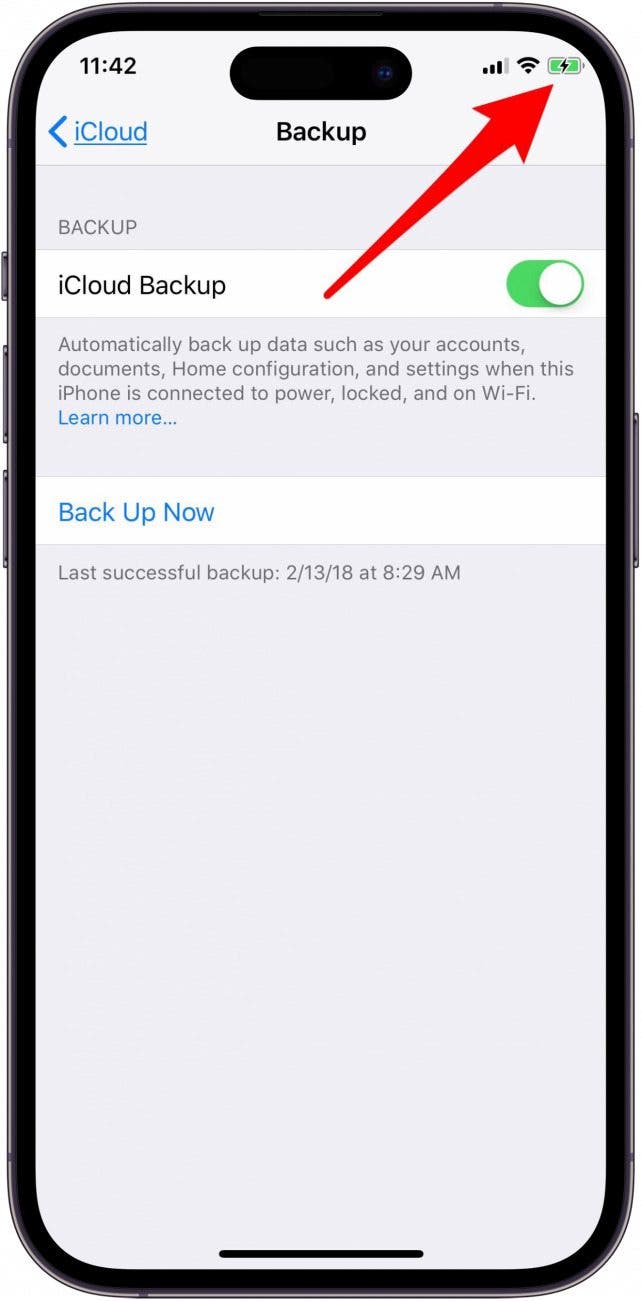 iphone backup failed