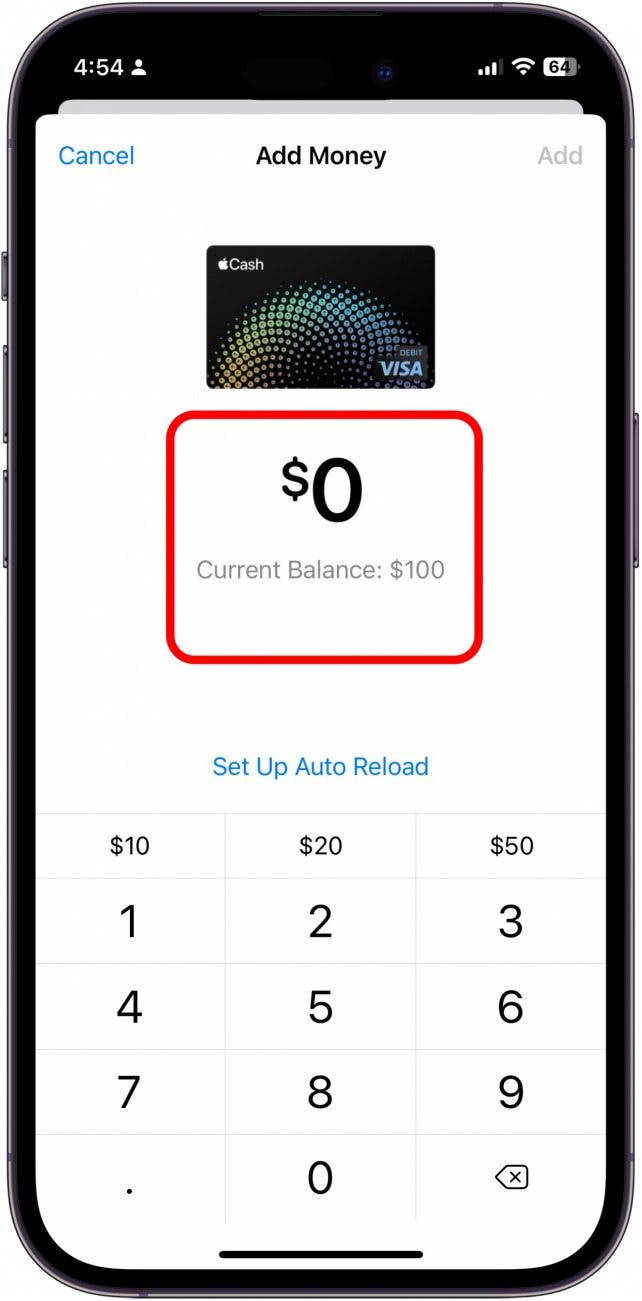 how to add bank account to apple pay without card