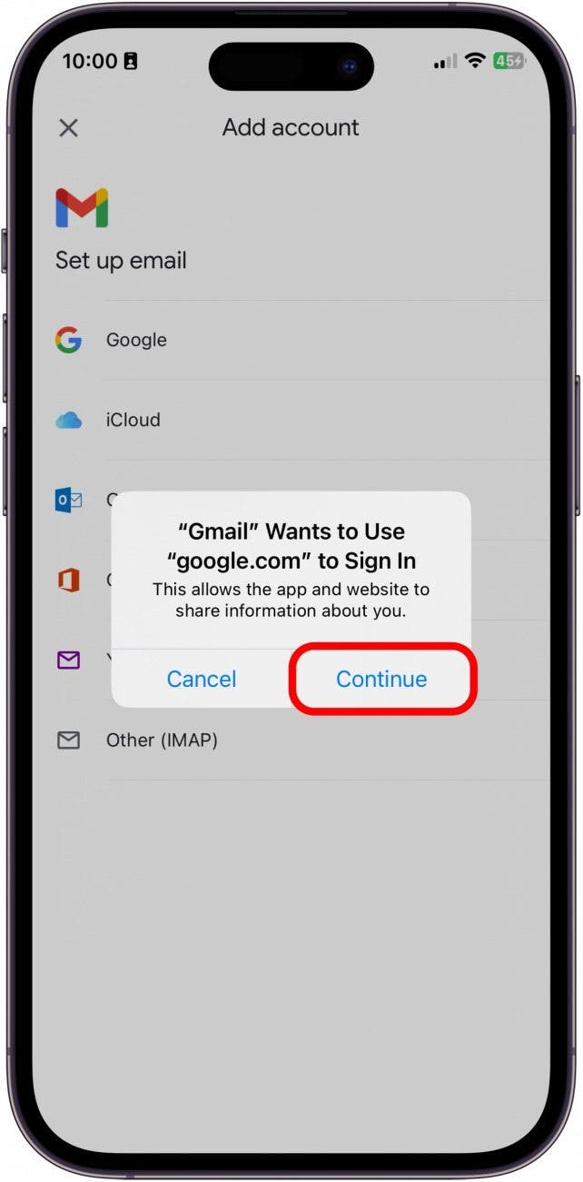 create a 2nd gmail account