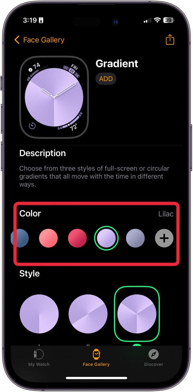 how to change the face on apple watch