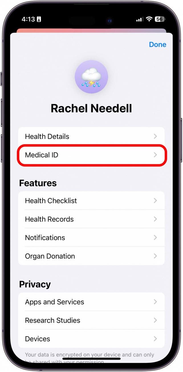 how to set up emergency contacts on iphone