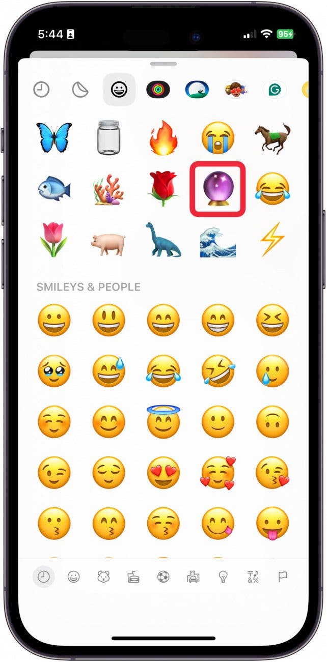 combine emojis iphone