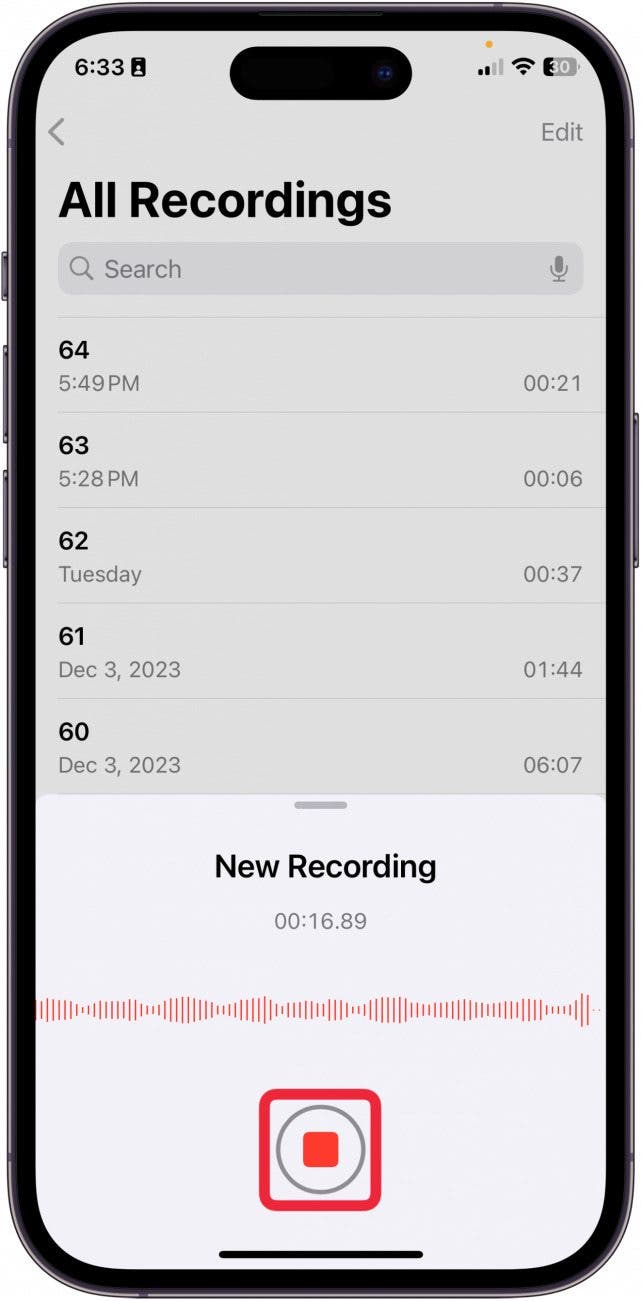 how to edit a voice memo