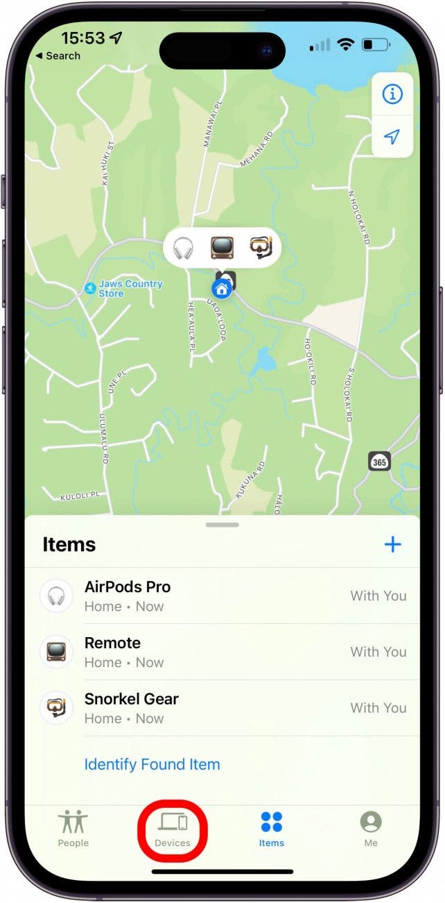 Tap Devices - how to reset my airpods