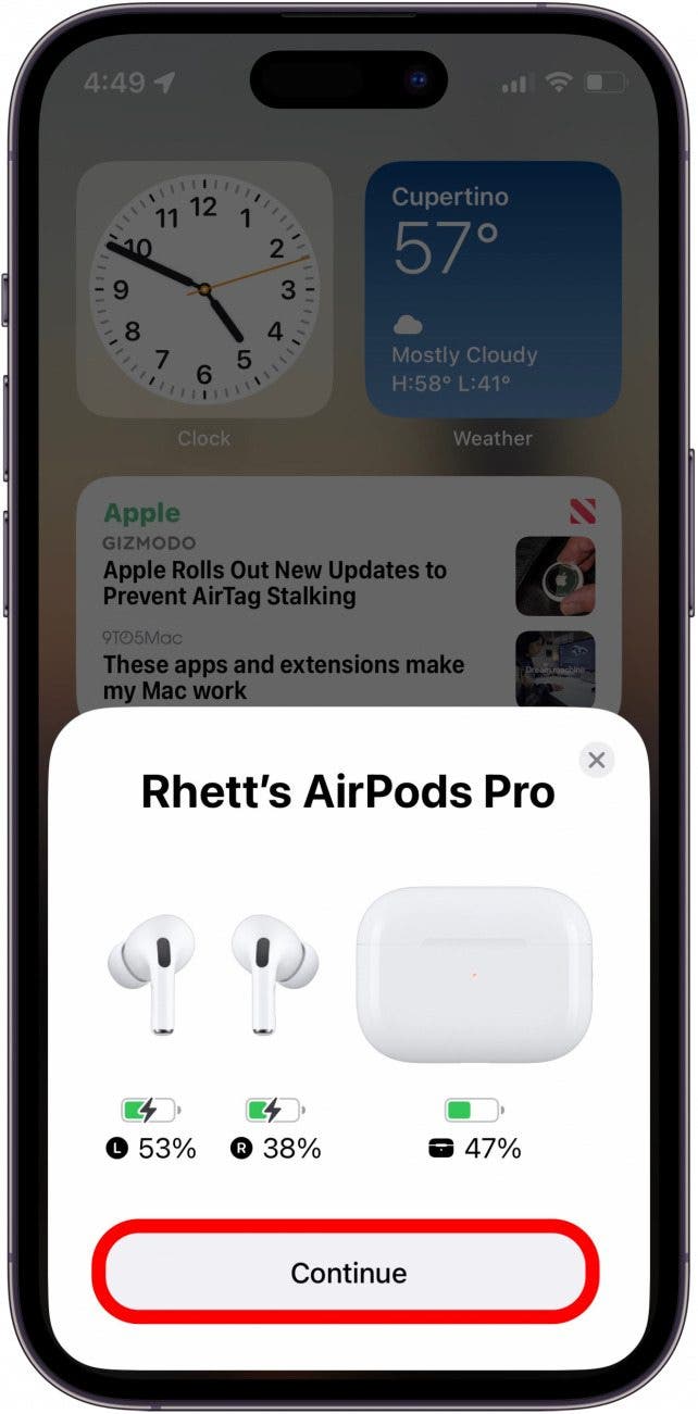 How to connect 2024 airpods to another iphone