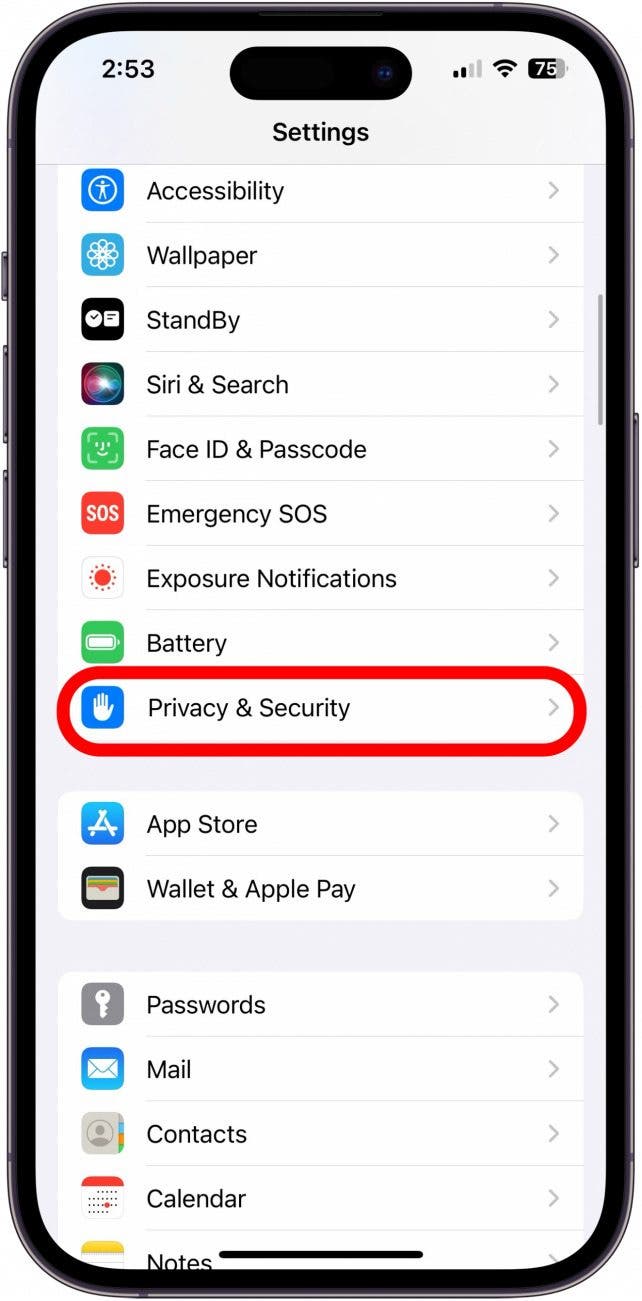 safety check ios