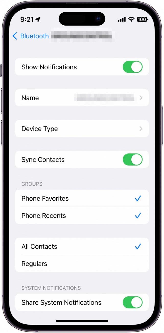 This will sync your notifications and phone calls to the Phone Link app.