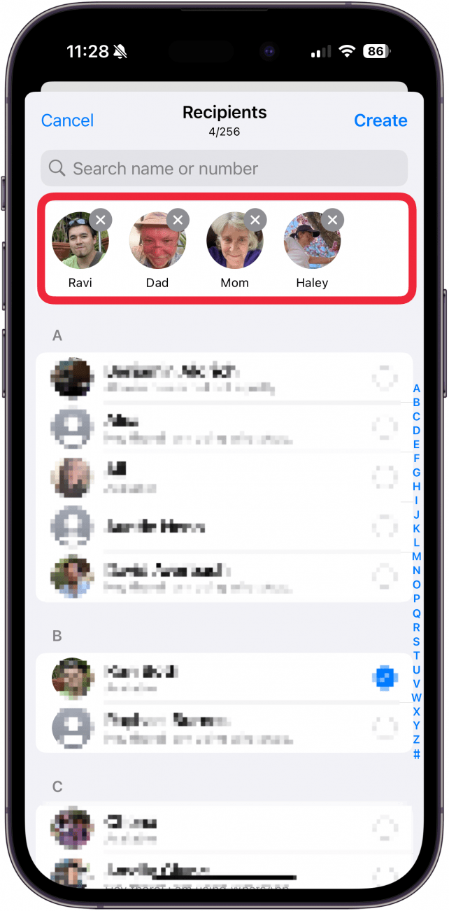 how to send group text and hide recipients