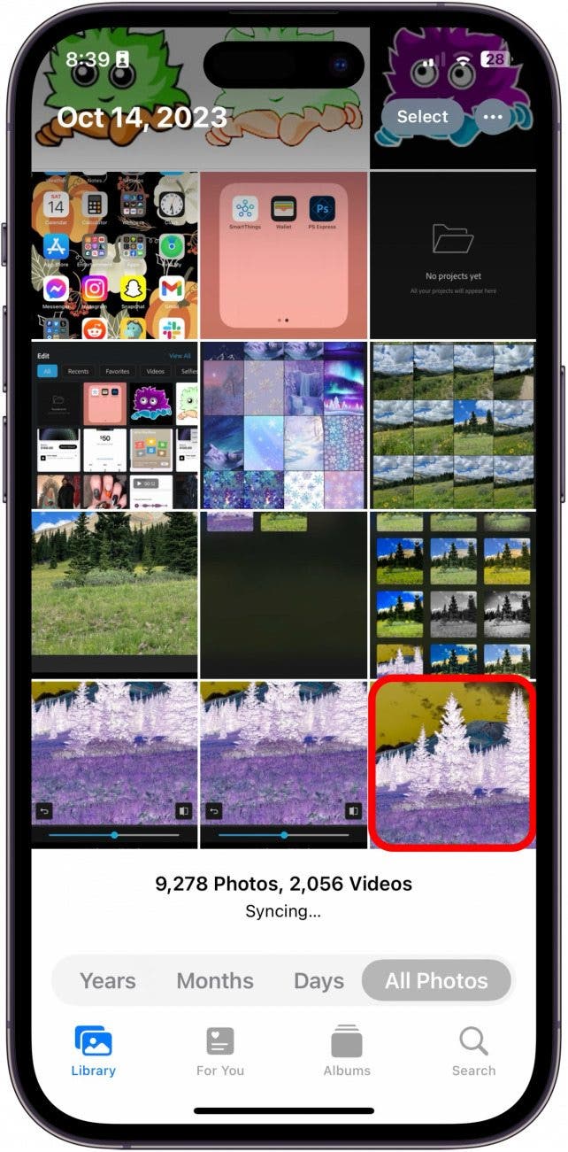 Invert Screen Colors in iPhone and iPad