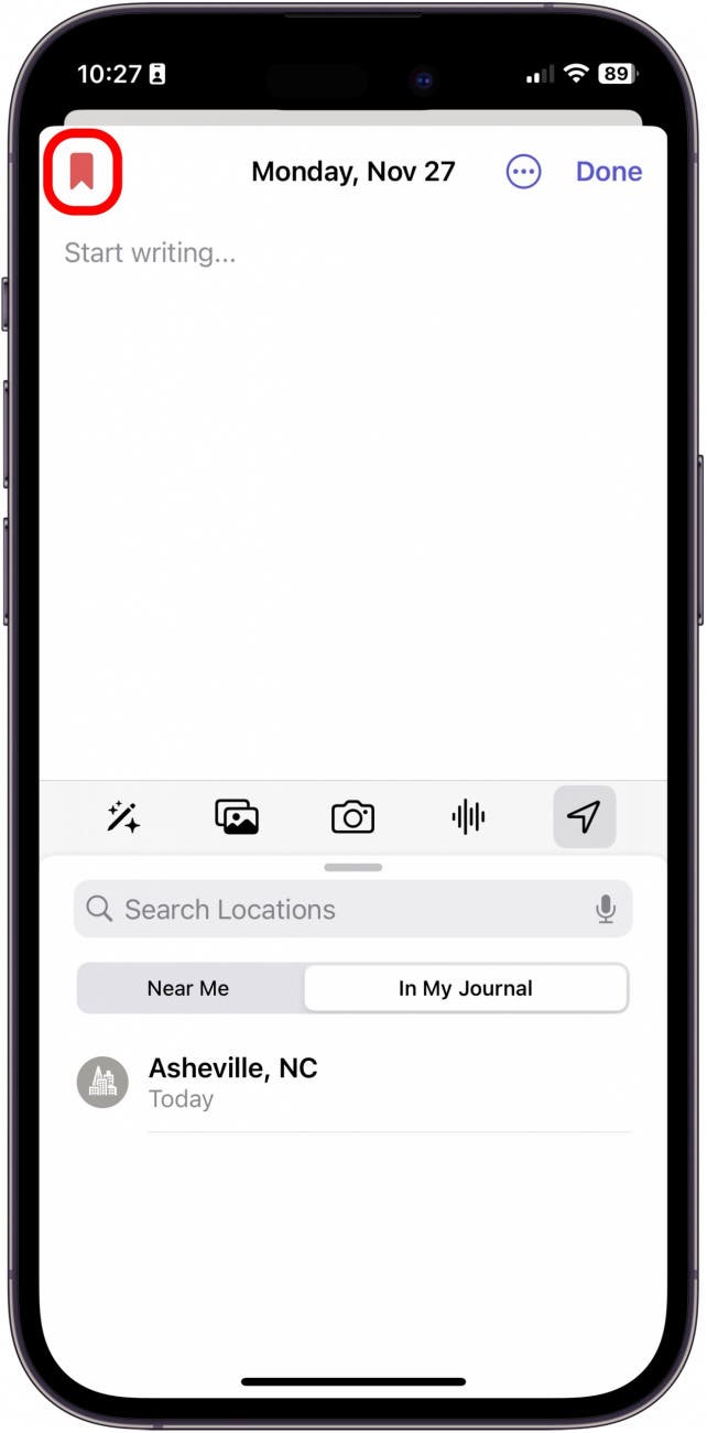 journal apps for iphone