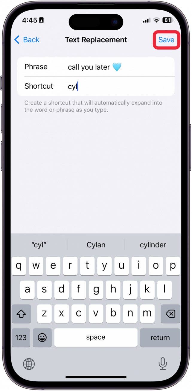 How to Create Text Shortcuts on iPhone
