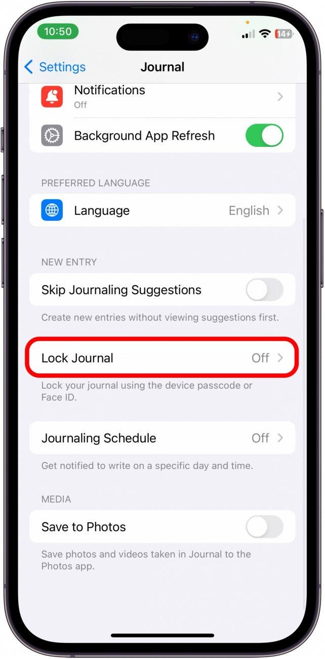 apple journal app