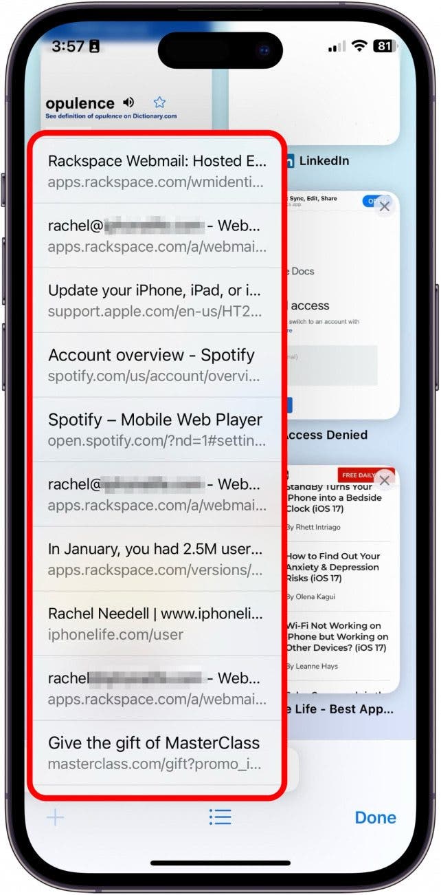 How to Restore Recently Closed Safari Tabs on iPhone