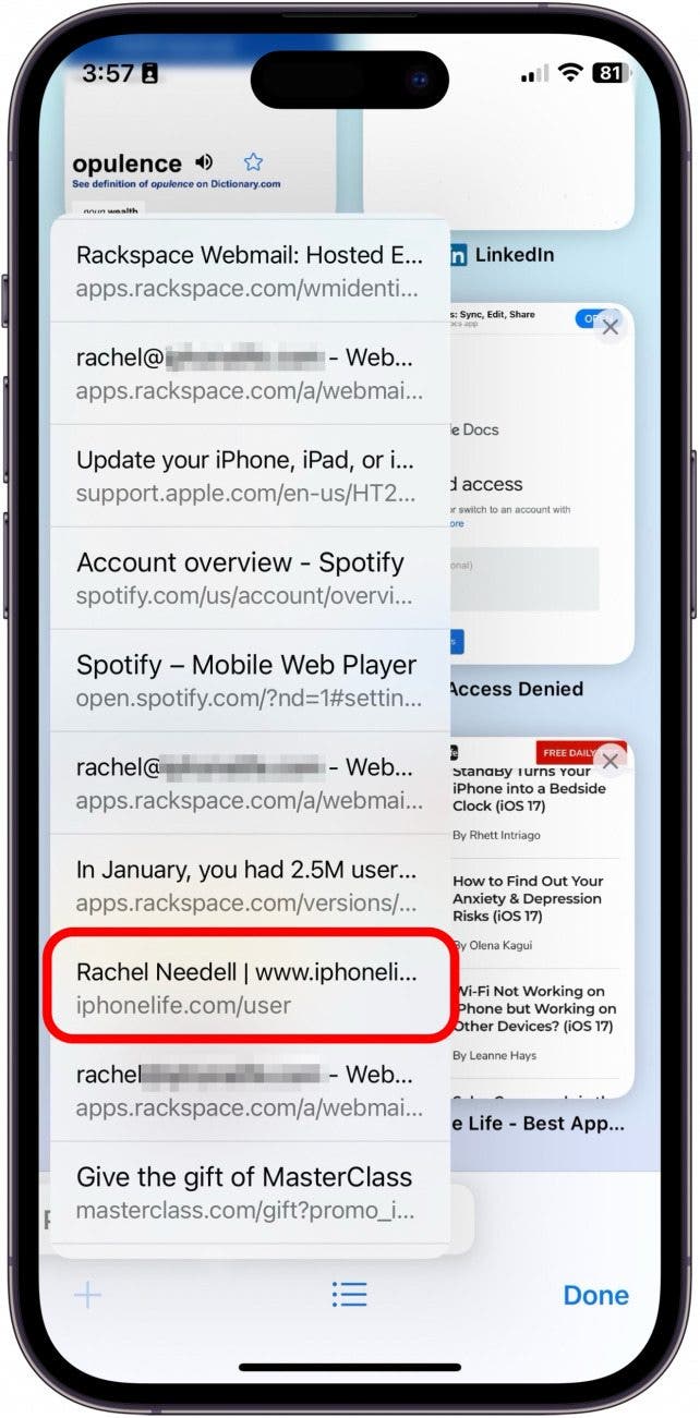 How to Restore Recently Closed Safari Tabs on iPhone