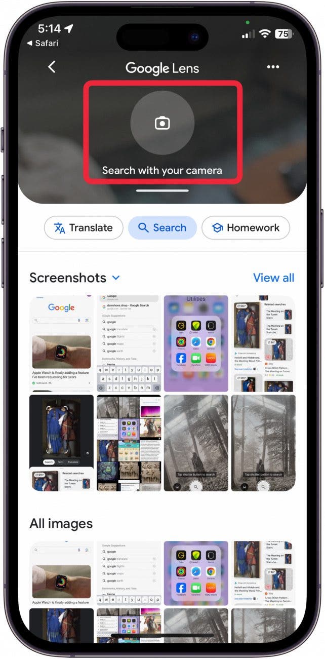 image search by image iphone