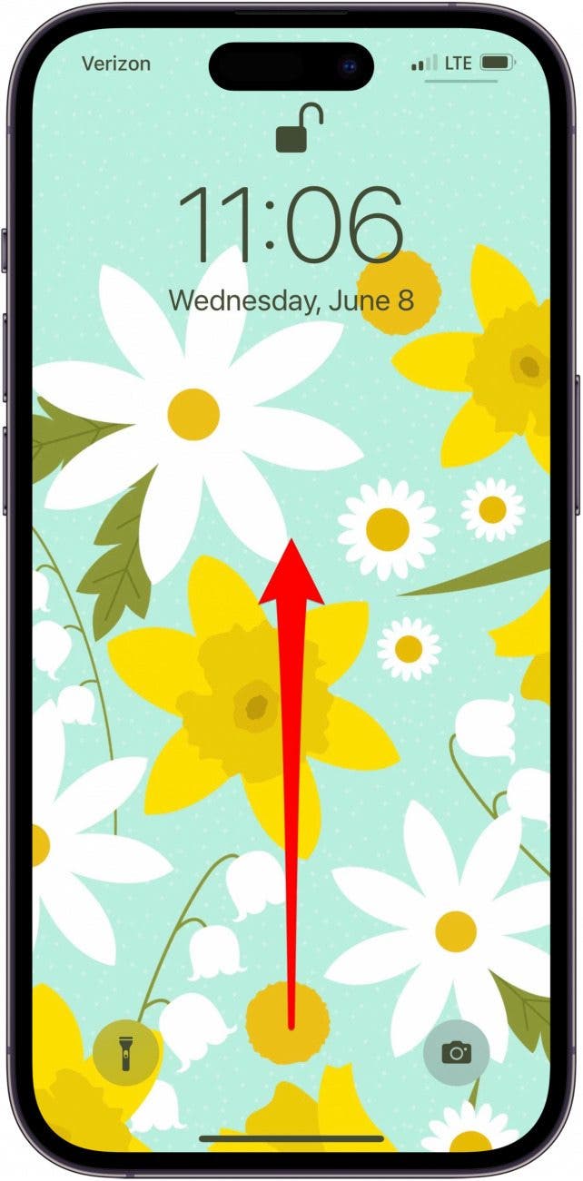 how to see past notifications on iphone swipe up on Lock Screen